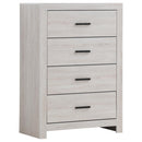Brantford 5-piece Queen Bedroom Set Coastal White