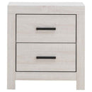 Brantford 2-drawer Nightstand Coastal White