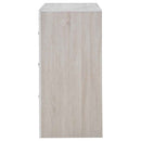 Brantford 6-drawer Dresser Coastal White