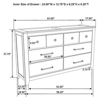 Hazlewood 5-piece Queen Bedroom Set Vineyard Oak