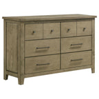 Hazlewood 4-piece Eastern King Bedroom Set Vineyard Oak