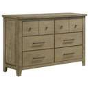 Hazlewood 5-piece Eastern King Bedroom Set Vineyard Oak