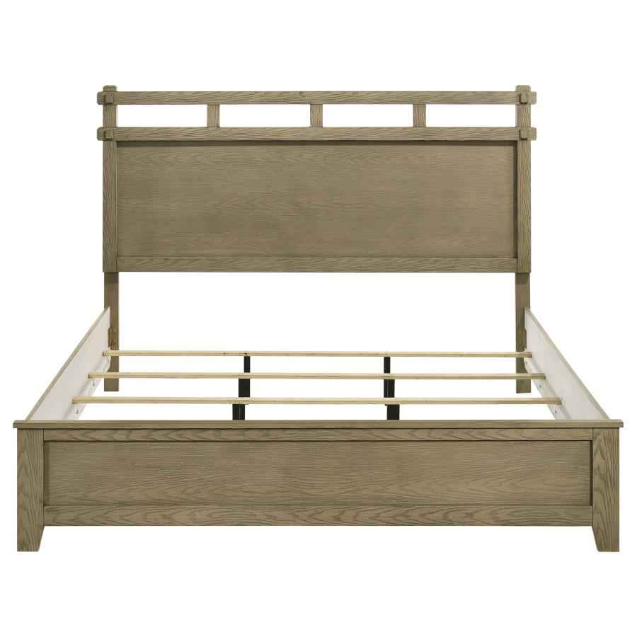 Hazlewood 61-inch Eastern King Panel Bed Vineyard Oak