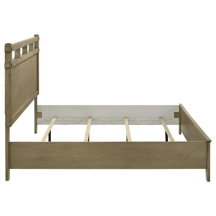 Home & Sleep Outlet - Hazlewood 61-inch Eastern King Panel Bed Vineyard Oak
