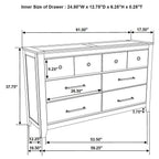 Hazlewood 4-piece Queen Bedroom Set Vineyard Oak