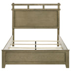Home & Sleep Outlet - Hazlewood 61-inch Queen Panel Bed Vineyard Oak