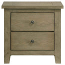 Hazlewood 2-drawer Nightstand Bedside Table Vineyard Oak
