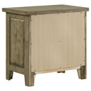 Hazlewood 2-drawer Nightstand Bedside Table Vineyard Oak
