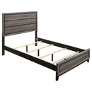 Watson Four-piece Full Bedroom Set Grey Oak