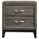 Watson Four-piece Full Bedroom Set Grey Oak