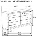 Watson Four-piece Eastern King Bedroom Set Grey Oak