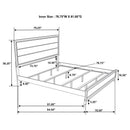Watson Five-piece Eastern King Bedroom Set Grey Oak