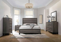 Watson Five-piece California King Bedroom Set Grey Oak