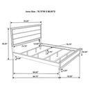 Watson Five-piece California King Bedroom Set Grey Oak