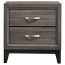 Watson Four-piece Twin Bedroom Set Grey Oak