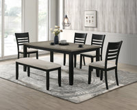 FOLIO 2132-6P (6-Piece Dining Set)
