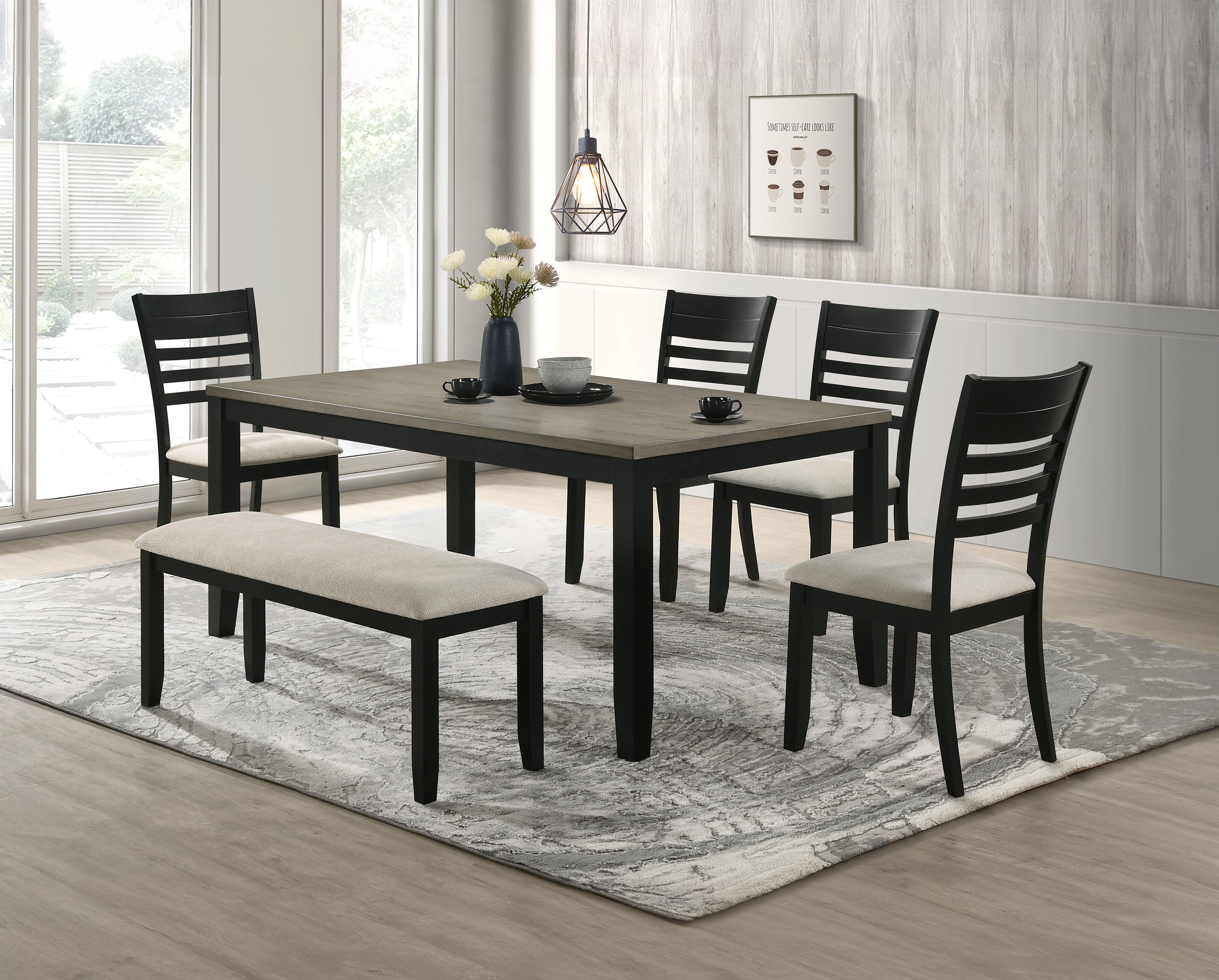 FOLIO 2132-6P (6-Piece Dining Set)