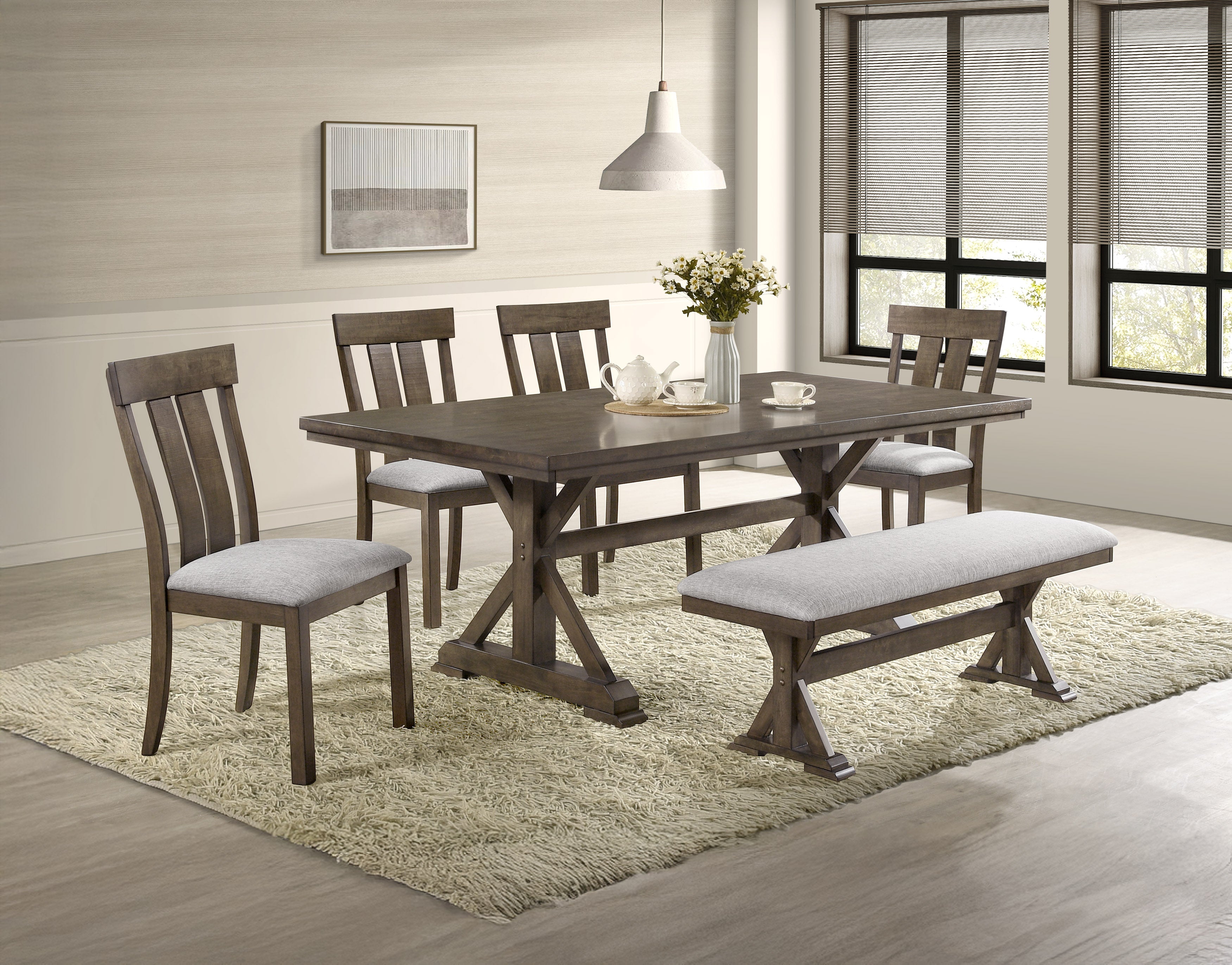 LLOYD 2137-6P (6-Piece Dining Set)