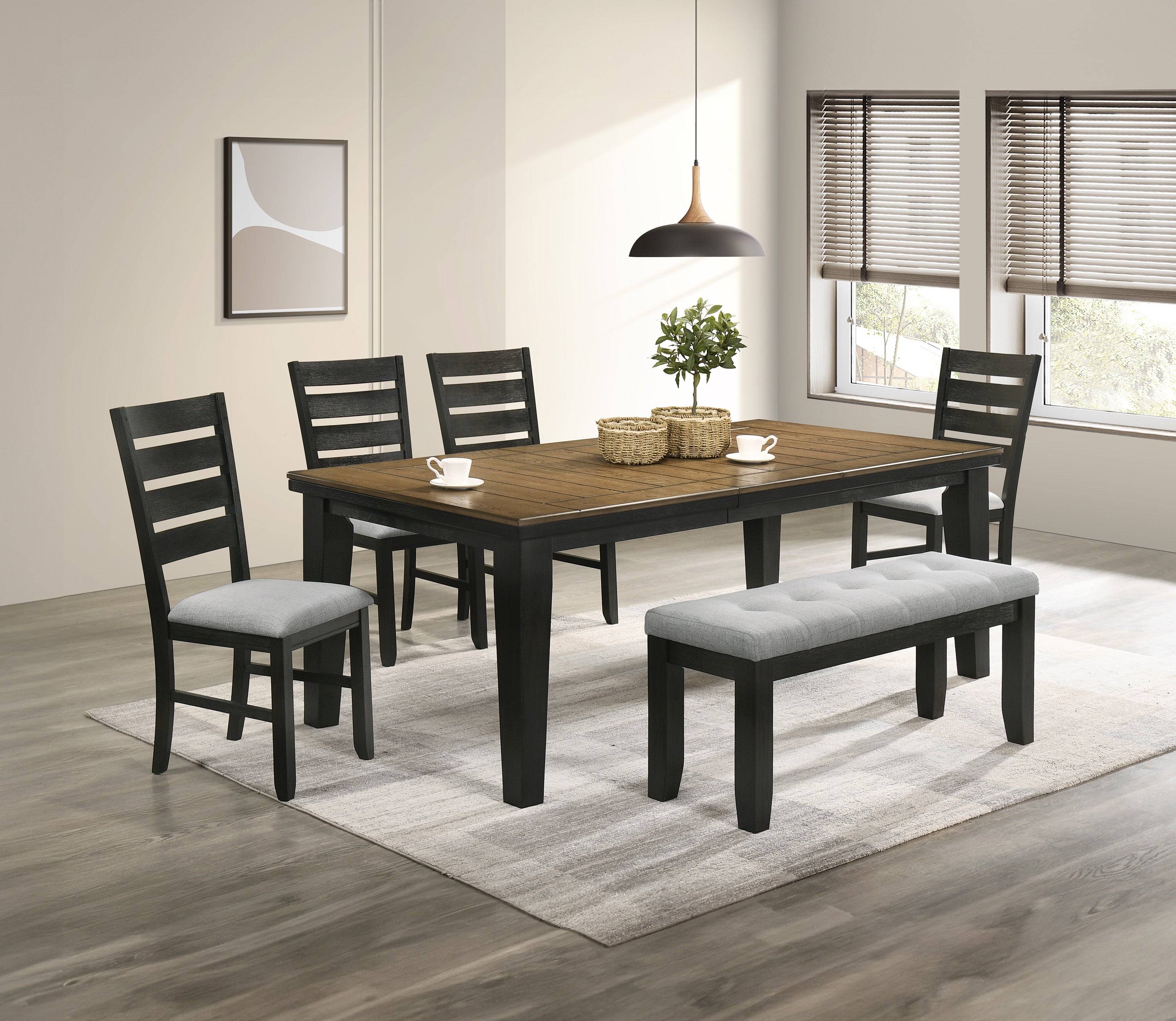 BARDSTOWN 2152WC-5P (5-Piece Dining Set)