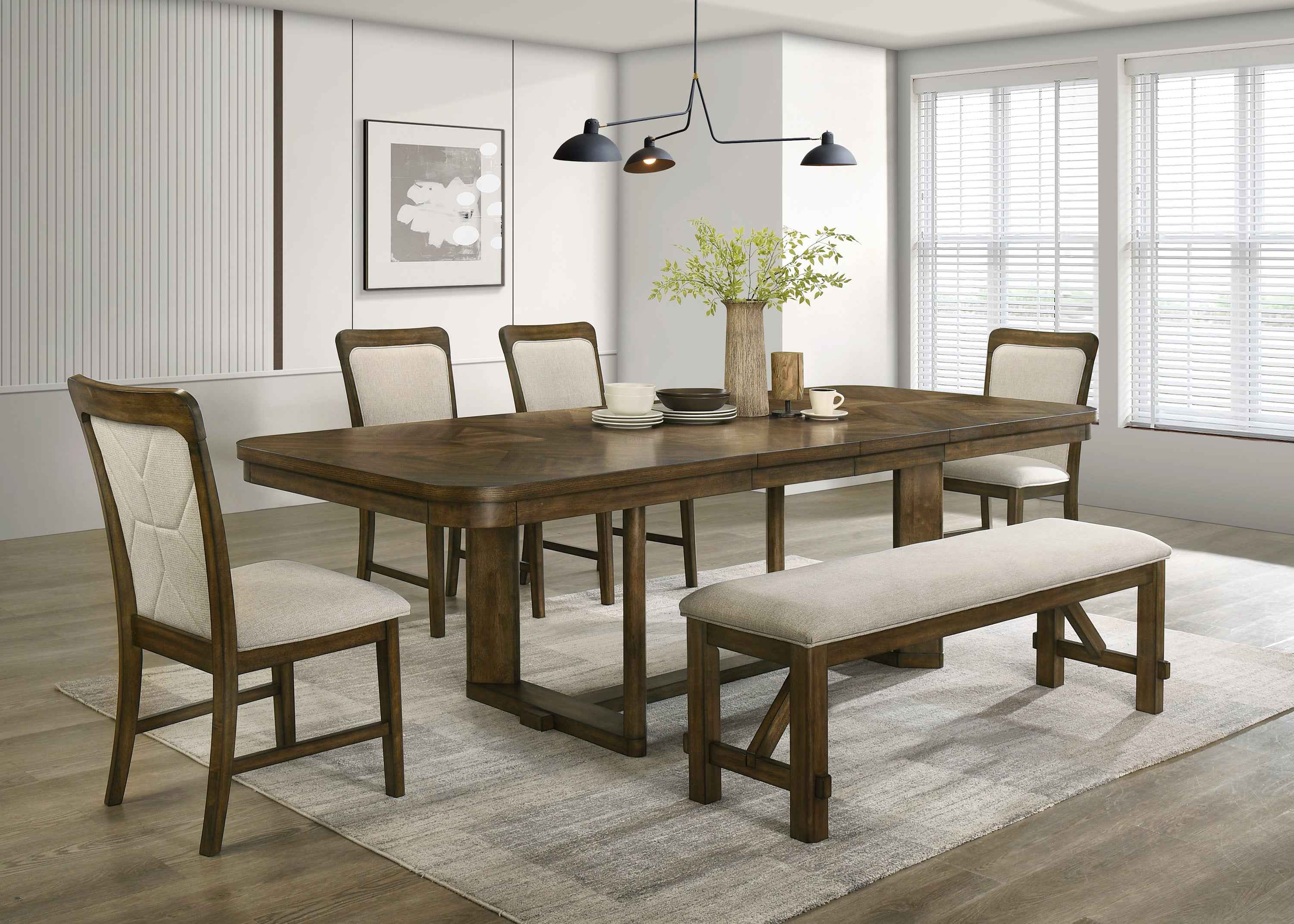 BROADMOOR 2155-5P (6-Piece Dining Set)