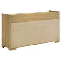 Hyland 5-piece Eastern King Bedroom Set Natural