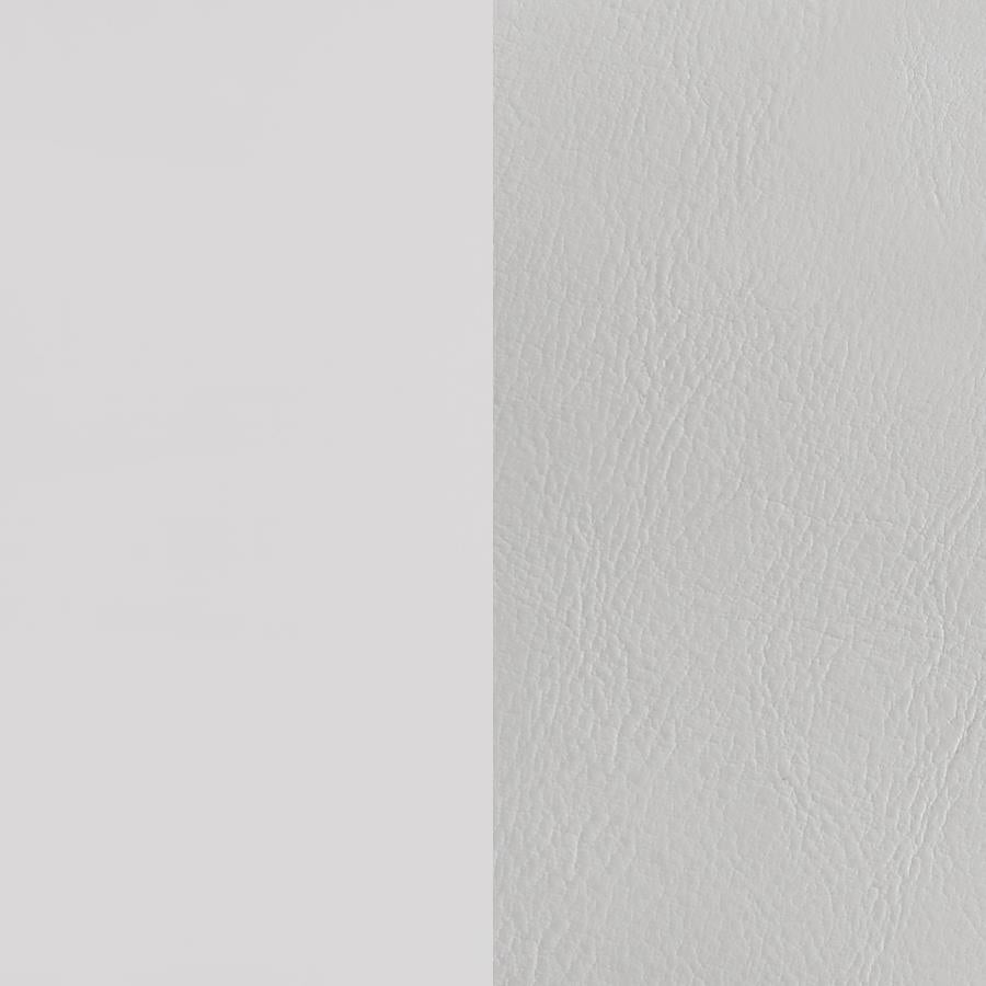 Home & Sleep Outlet - Cassia Queen LED Panel Bed White High Gloss
