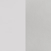 Cassia Queen LED Panel Bed White High Gloss