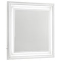 Cassia Dresser Mirror White High Gloss