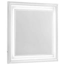 Cassia Dresser Mirror White High Gloss