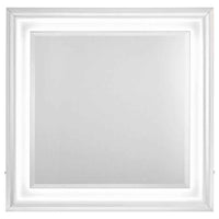Cassia Dresser Mirror White High Gloss