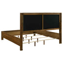 Adderley 4-piece Eastern King Bedroom Set Warm Brown - Home & Sleep Outlet