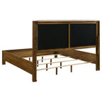 Adderley 5-piece Eastern King Bedroom Set Warm Brown