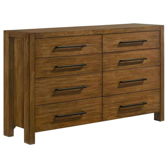 Adderley 8-drawer Bedroom Dresser Cabinet Warm Brown
