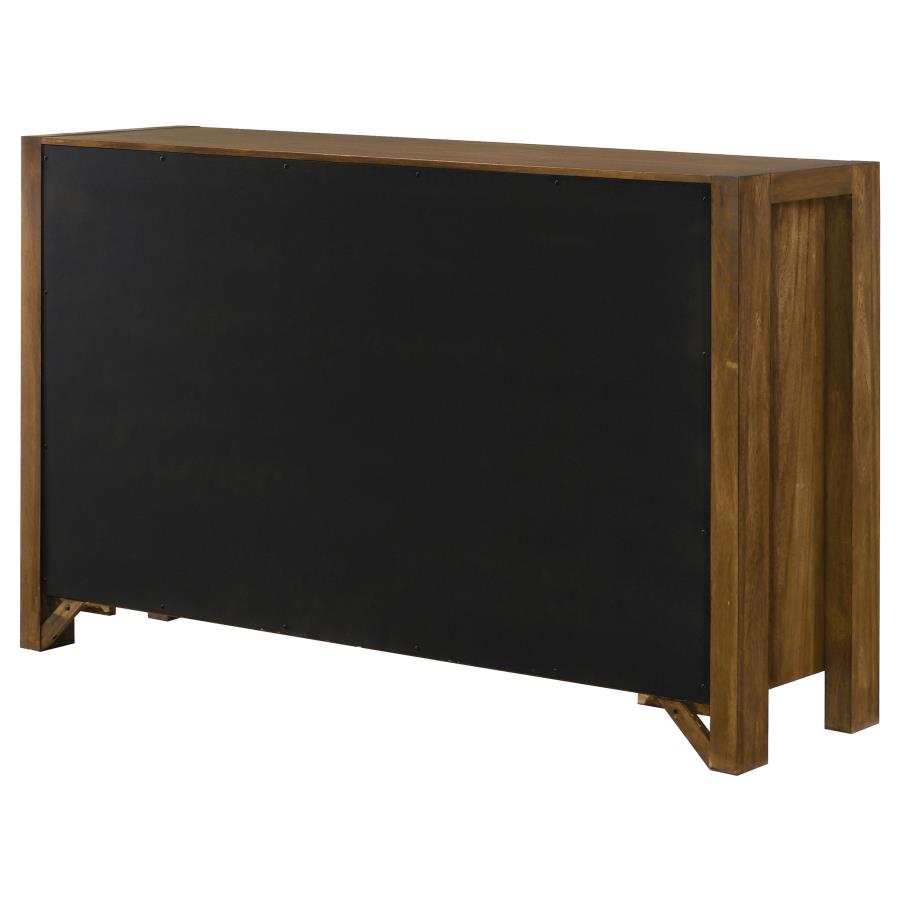 Home & Sleep Outlet - Adderley 8-drawer Bedroom Dresser Cabinet Warm Brown
