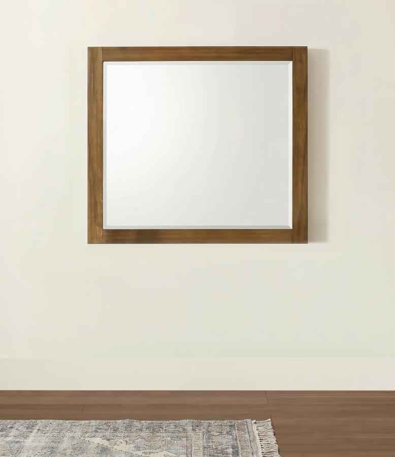 Adderley Dresser Mirror Warm Brown - Home & Sleep Outlet