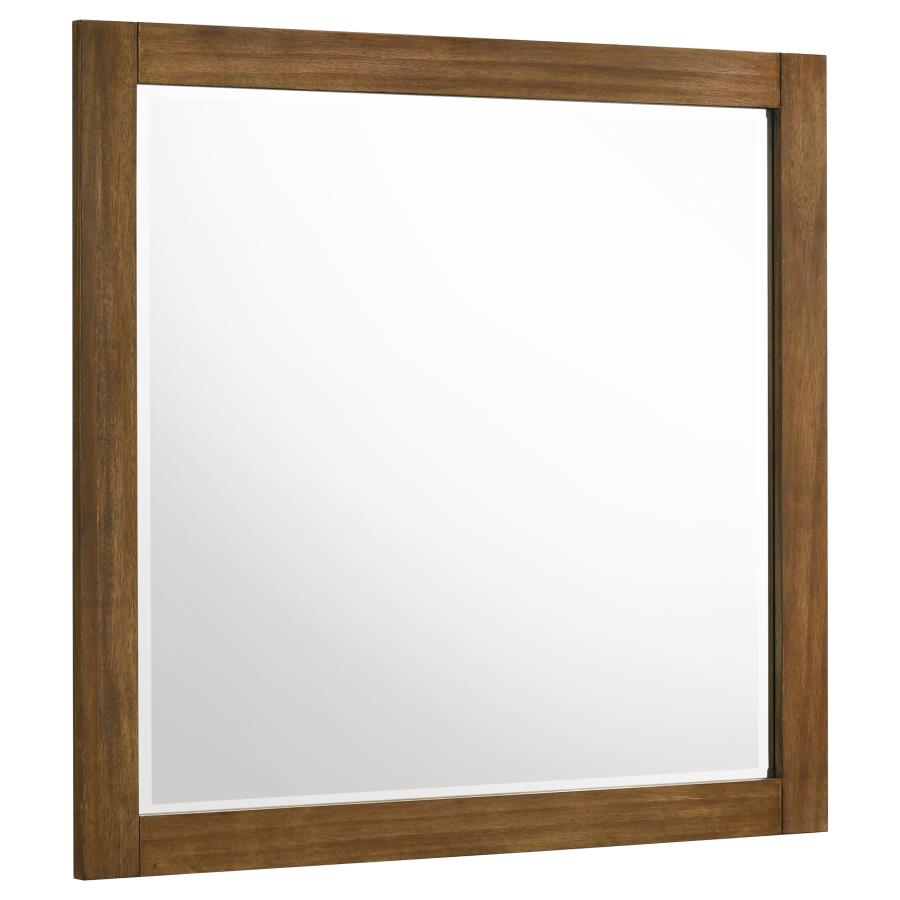 Home & Sleep Outlet - Adderley Dresser Mirror Warm Brown