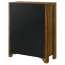 Adderley 5-drawer Bedroom Chest of Drawers Warm Brown - Home & Sleep Outlet
