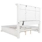 Mckinney 4-piece Eastern King Bedroom Set Vintage White