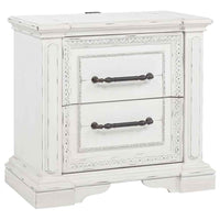 McKinney 5-piece California King Bedroom Set Vintage White - Home & Sleep Outlet