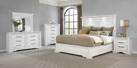 McKinney 5-piece Queen Bedroom Set Vintage White - Home & Sleep Outlet