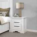 McKinney 2-drawer Nightstand with Dual USB Vintage White - Home & Sleep Outlet