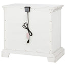 McKinney 2-drawer Nightstand with Dual USB Vintage White - Home & Sleep Outlet