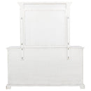 McKinney 6-drawer Bedroom Dresser with Mirror Vintage White - Home & Sleep Outlet