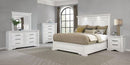 McKinney 6-drawer Bedroom Dresser with Mirror Vintage White - Home & Sleep Outlet