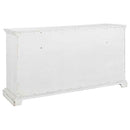 McKinney 6-drawer Bedroom Dresser Cabinet Vintage White - Home & Sleep Outlet