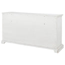 McKinney 6-drawer Bedroom Dresser Cabinet Vintage White - Home & Sleep Outlet