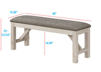 MARIBELLE 2158CG-6P (7-Piece Dining Set)
