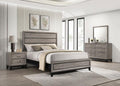 Home & Sleep Outlet - Watson Four-piece Full Bedroom Set Light Taupe