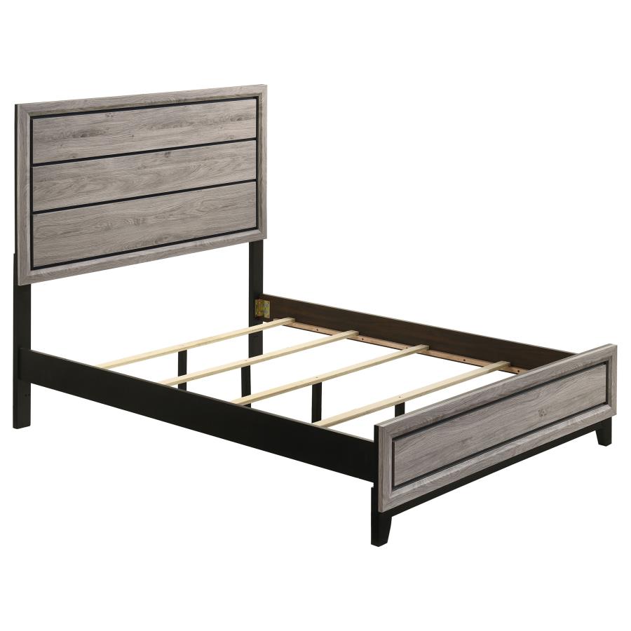 Home & Sleep Outlet - Watson Four-piece Full Bedroom Set Light Taupe