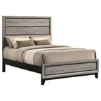 Home & Sleep Outlet - Watson Wood Full Panel Bed Light Taupe